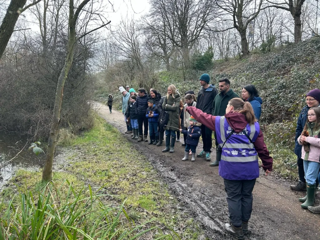 Nadya leading tours for the community